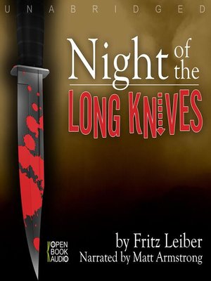 cover image of Night of the Long Knives